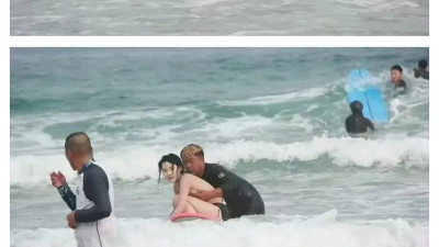 해수욕장 노출 사고.. 직원의 대처