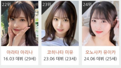 2026년 4월 야동배우 판매 & 인기순위