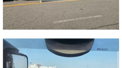 테슬라 사이버 트럭 평택항 실황